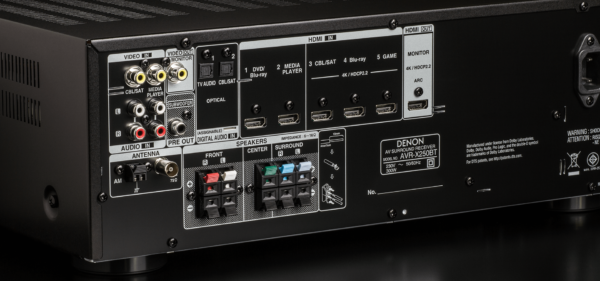 Denon AVR-X250BT-5.1 Channel AV Receiver - Image 5