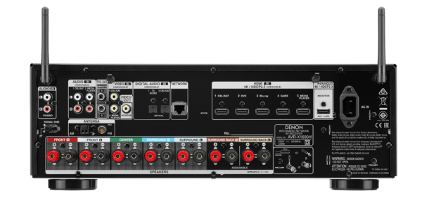 Denon AVR-X1600H-7.2 Channel AV Receiver - Image 4