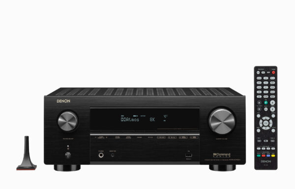 DENON - AVR-X3700H (2020 Model) 9.2ch 8K AV Receiver with 3D Audio, Voice Control and HEOS Built-in - Image 3