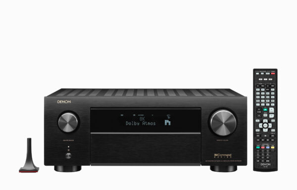 DENON - AVR-X4700H 9.2 Channel 8K AV Receiver with 3D Audio, HEOS Built-in and Voice Control - Image 3