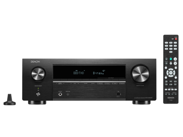 Denon AVR-X580BT - 5.2 Channel 8K & 3D Audio Experience AV Receiver