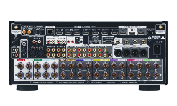 Denon AVR-A1H 15.4 Ch. 150W 8K AV Receiver Powered by HEOS™ with Dolby Atmos