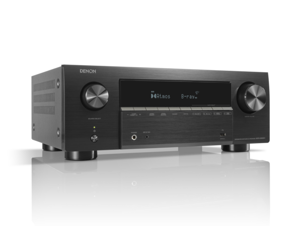 Denon AVC-X3900H 9.4 Ch. 105W 4K/8K Dolby Atmos AV Amplifier Powered by HEOS