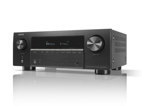 Denon AVC-X3900H 9.4 Ch. 105W 4K/8K Dolby Atmos AV Amplifier Powered by HEOS